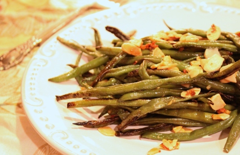 Roasted Green Beans by The Socked Pantry
